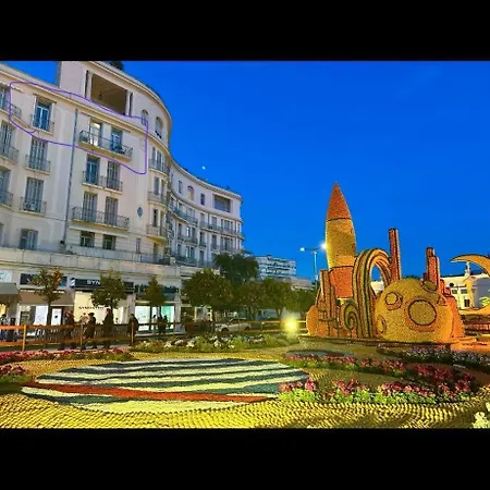 Centre Vue Imprenable Sur Et Jardin Bioves Menton